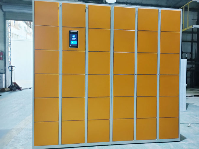 24門標(biāo)準(zhǔn)智能儲物柜案例